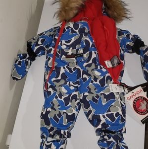 Infant snow suit
